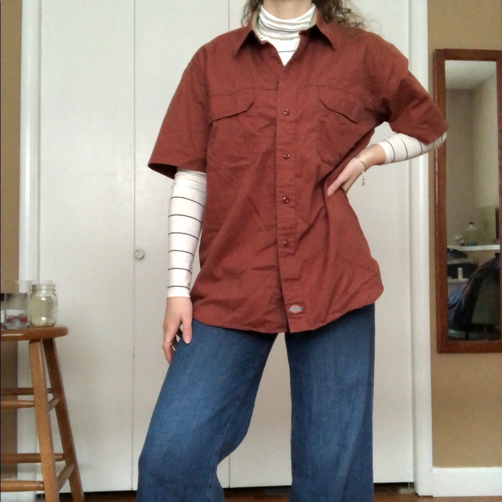 Dickies Short Sleeve Button Up